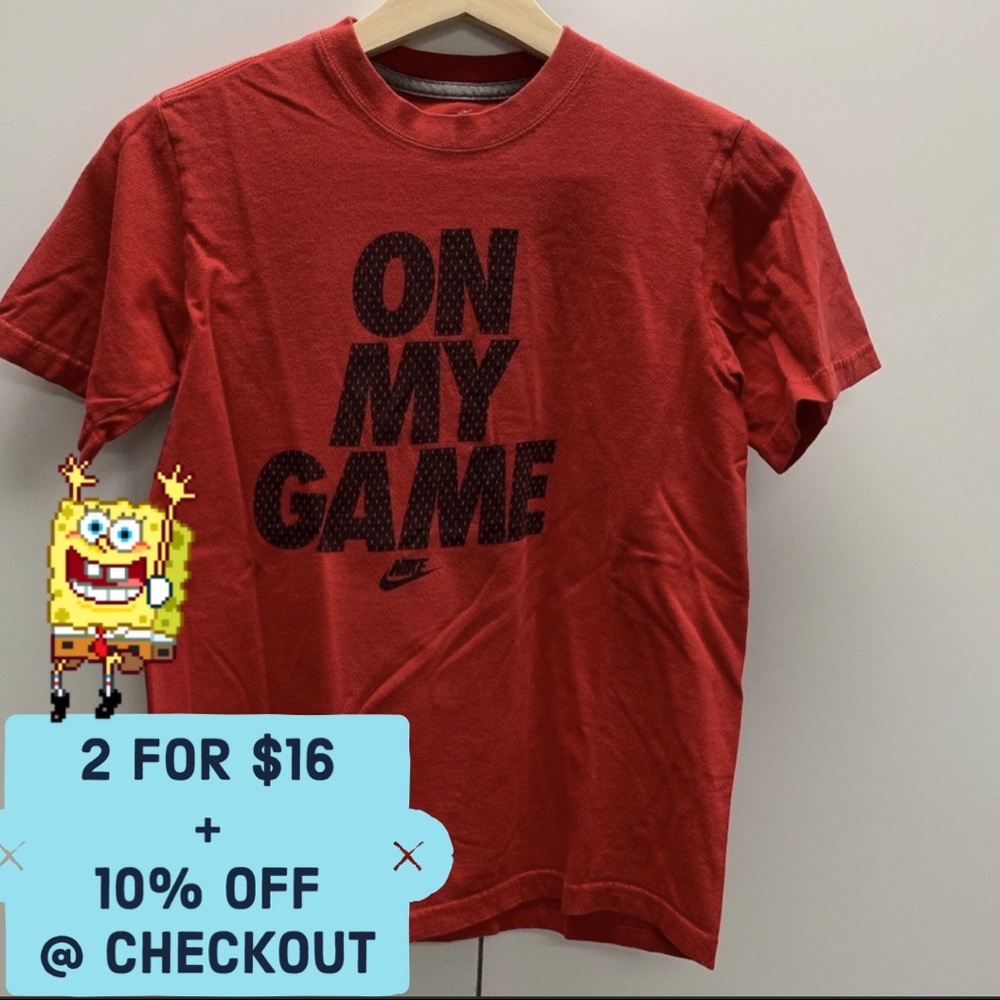 Nike Boys Short Sleeves T-shirt